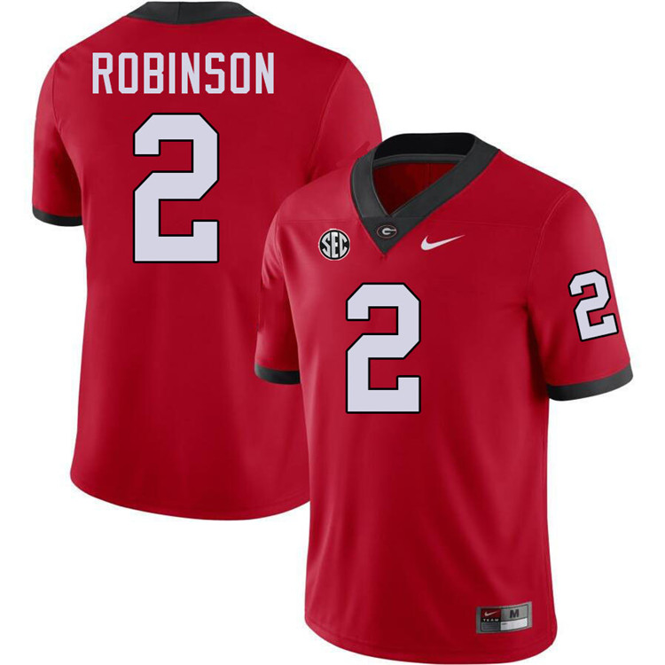 Todd Robinson Georgia Jersey,University Of Georgia Bulldogs Football Jersey,Uniforms,Gears-Red